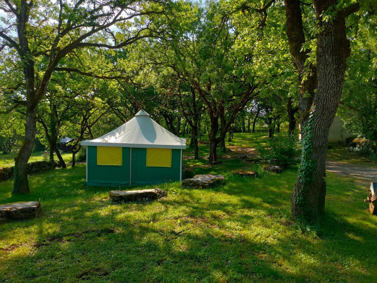 Camping Le Bel Air Mobil Home Le Cornouiller 4 Personnes Limogne-en-Quercy Ngoại thất bức ảnh