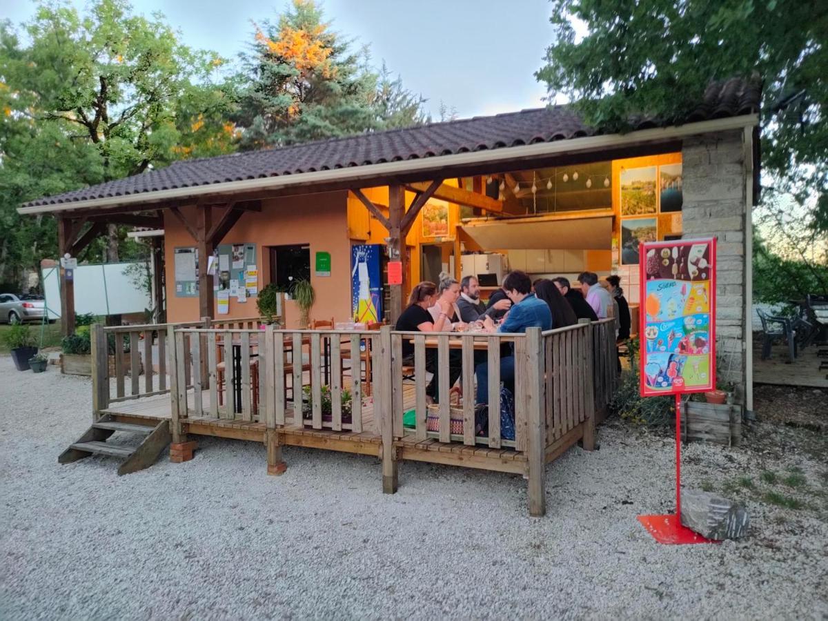 Camping Le Bel Air Mobil Home Le Cornouiller 4 Personnes Limogne-en-Quercy Ngoại thất bức ảnh